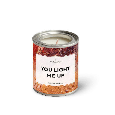 Candle small - You light me up - Jasmine vanilla