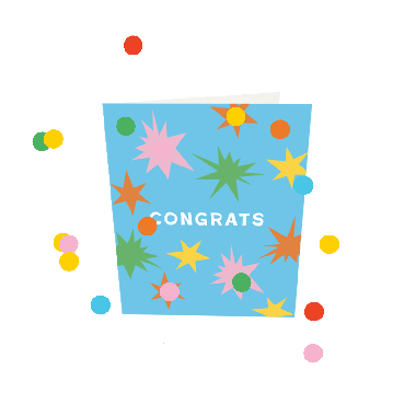 Confetti Cards - Congrats V3