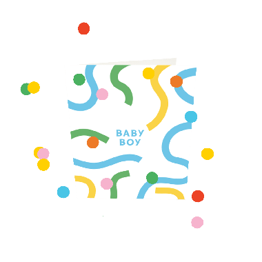 Confetti Cards - Baby Boy V3