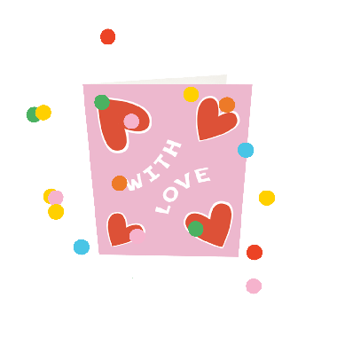 Confetti Cards - With Love V3
