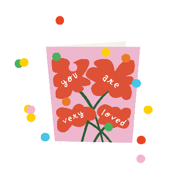 Confetti Cards - You Are Very Loved V3