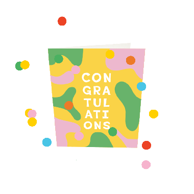 Confetti Cards - Congratulations V3