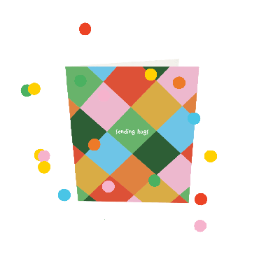 Confetti Cards - Sending Hugs V3