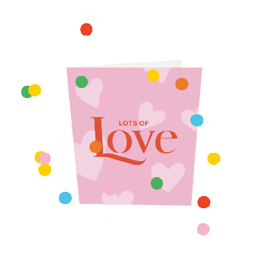 Confetti Cards - Lots Of Love V3