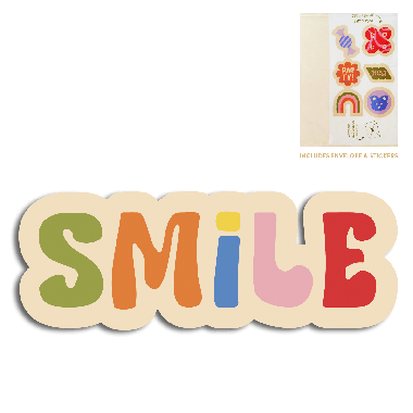 Cut-Out Cards - Smile
