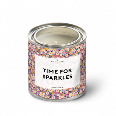 Candletin310gr - Time For Sparkles SS25 - Fresh Cotton